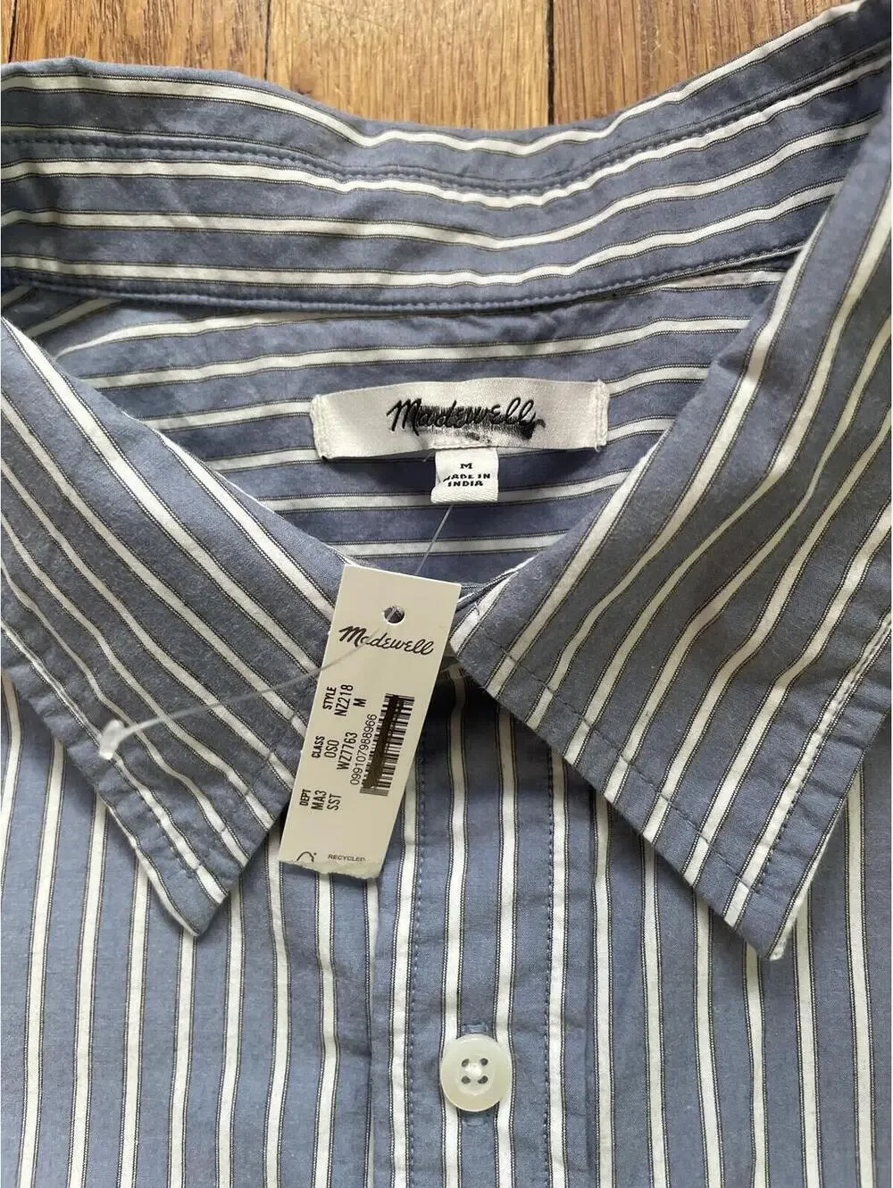 Madewell classic button
